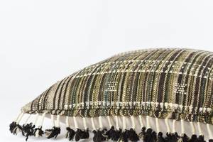 Taies d'oreiller en laine tissée à la main, approvisionnement éthique, colorants naturels, durables et douces, taies d'oreiller personnalisées, décor en laine artisanale, conception de la maison - Product Image 4