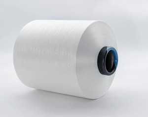 160 Dupian Raw White Polyester Embroidery <b>Yarn</b> High Tenacity <b>Metallic</b> MS & ST Type <b>Yarn</b> - Product Image 1