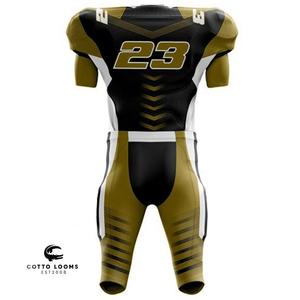 Maillot de football américain OEM authentique et uniforme de haute qualité, design professionnel, coupe flexible, fabricant durable - Product Image 1