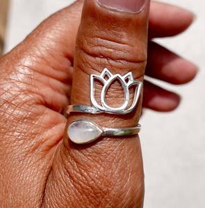 Anillo de Plata de Ley 925 con forma ovalada de rutilo negro de 8x10mm hecho a mano, IGI certificado para el Día de la madre, ropa de fiesta, otro regalo de joyería - Product Image 2