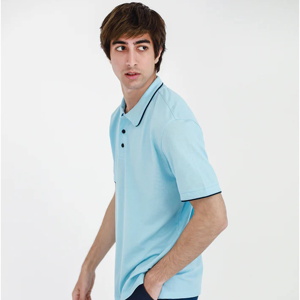 Vente en gros OEM nouveau style de polo de golf de haute qualité pour hommes polos en coton polyester sport respirant - Product Image 4