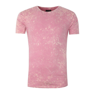 Meilleur matériau lavé à l'acide 100% coton longs t-shirts respirants pour hommes avec un nouveau style vente en gros de t-shirts sérigraphiés prix - Product Image 3
