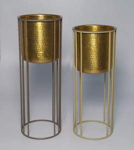 Latest Design Manually Manufacture <b>Metal</b> Galvanized Iron Planter Galvanized Planter for Home and Garden Use - Product Image 4