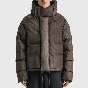 Chaqueta de Invierno Acolchada para Hombre, Brillante, de Moda, Promocional, de Alta Calidad, con Logotipo Personalizado OEM, Transpirable - Product Image 3