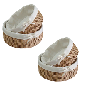 PRODUCTO MÁS VENDIDO La BANDEJA DE RATÁN es imprescindible para cualquier amante de la cocina, ya que ofrece una hermosa manera de almacenar bocadillos de frutas - Product Image 1