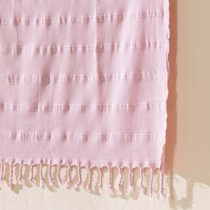 Serviette de plage turque délavée à la pierre Pestemal - Product Image 3