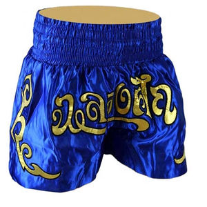 Pantalones Cortos de Boxeo de Moda al por Mayor de Alta Calidad, Pantalones Cortos de Entrenamiento de Boxeo Tailandés, Pantalones Cortos de Satén para MMA, Pantalones Cortos Tailandeses para Niños con OEM - Product Image 1