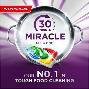 Tablettes pour lave-vaisselle Fairy 30 Minute Miracle Platinum Plus, 130 capsules - Product Image 4