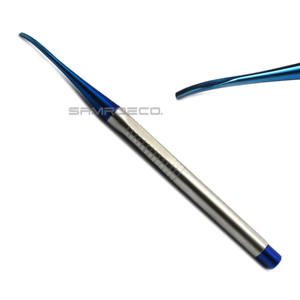 Élévateurs dentaires de luxation Pointe précise Enduit de plasma en acier inoxydable Prise manuelle de racine PDL pour la chirurgie buccale Certifié CE - Product Image 1
