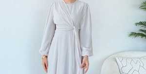 Robe pour Femmes Vêtements Islamiques Confortable Jilbab Abaya Ensemble Musulman Respirant Hijab Abaya Ensemble Grande Taille Adultes - Product Image 3