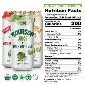 10.98 Floz NFC Premium Aloe Vera avec saveur de mangue, OEM de marque privée, boissons gazeuses en gros - Product Image 3