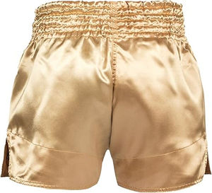 Pantalones Cortos de Boxeo Muay Thai Unisex al por Mayor, Suaves, Transpirables, con Logotipo Frontal, de Secado Rápido, 100% Poliéster - Product Image 5