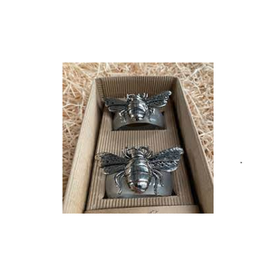 Anneaux de serviette en aluminium porte-serviette en or Table pour mariage Table à manger fêtes de tous les jours et artisanat naturel - Product Image 3