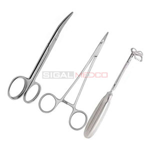 Ensemble de tonsillectomie manuel de haute qualité, 27 pièces, kit d'instruments chirurgicaux ORL, acier inoxydable allemand SIGAL MEDCO SM-SR-077 CE - Product Image 6