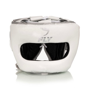 Protection de la tête pour l'entraînement de boxe professionnelle, logo personnalisé, protection intégrale du visage, protection de la tête pour la boxe, équipement d'entraînement MMA - Product Image 4