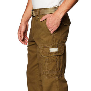 Pantalones cargo de pierna recta holgados con múltiples bolsillos informales para hombre, pantalones para exteriores, pantalones de gimnasio hechos con el mejor material de calidad - Product Image 3