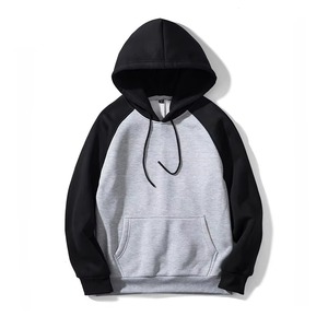 เสื้อฮู้ดขนแกะแบบระบายอากาศมีซิปสีดำสีเหลืองทึบใส่ได้ทั้งชายและหญิง - Product Image 3