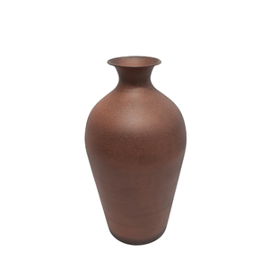 Home Decorative Set of 4 Iron Flower <b>Vase</b> Green Wood Texture Colour Modern Style Flower Pot for Christmas Decoration - Product Image 4