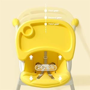Bar table pliante 2021 rehausseur salle à manger pour enfants utilisé manger des enfants en gros <span class=keywords><strong>chaise</strong></span> haute bébé unique - Product Image 3