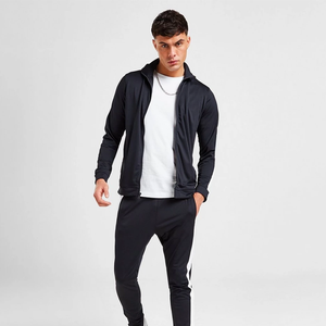 Conjunto de chándal deportivo de moda para hombre, chaqueta con cremallera elegante y joggers perfectos para entrenamiento y ropa informal - Product Image 1