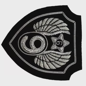 Badges brodés de haute qualité faits sur mesure, style nouveau, service OEM, badge brodé - Product Image 2