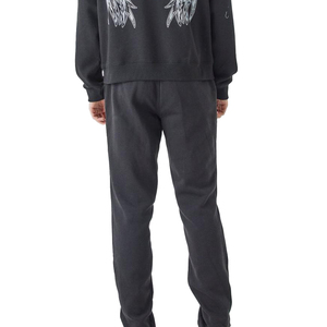 Ensemble de survêtement 2 pièces pour homme, style populaire, avec logo personnalisé, pantalon de jogging, vêtements de sport, 100% coton molletonné, vente en gros - Product Image 3