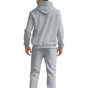 Conjunto Deportivo Informal de Dos Piezas Unisex para Calentar, Transpirable, 100% Poliéster, Colección de Invierno, para Correr y Entrenar, con Logotipo Personalizado - Product Image 5