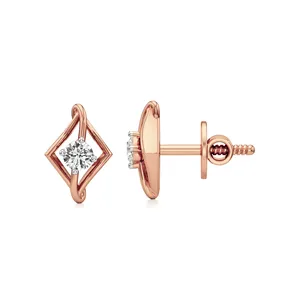 Pendientes Pequeños de Diamantes Alessia - Product Image 3