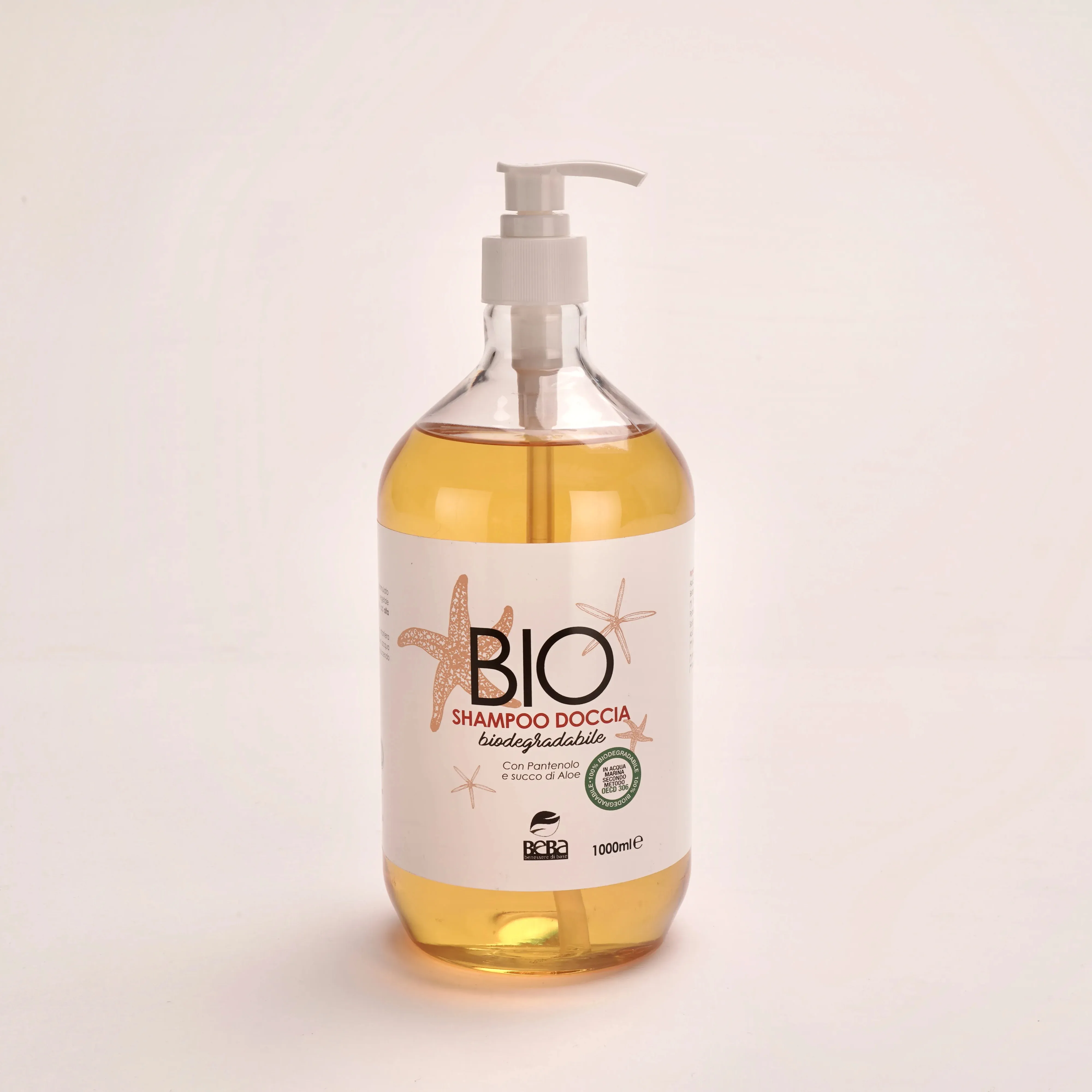 Gel de banho Eco Bio de alta qualidade biodegradável em qualquer água como Sea Lake e Rio 1000 mL fabricado na Itália