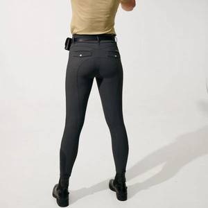 Culotte d'équitation esthétique Poignée de genou Évacuation de l'humidité Stretchy Fit Custom Bulk Wholesale Horse Riding Breeches Pants - Product Image 2