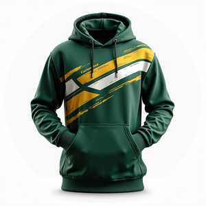 Sudadera Urbana para Hombre, Estilo Holgado, Personalizada por Sublimación, Resistente, Informal, 100% Poliéster y Mezcla de Algodón Básico - Product Image 4