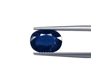 Mejor precio, Natural zafiro azul, corte ovalado calentado, 4,16 quilates, Color Azul Real, piedra natal de septiembre para hacer anillo y colgante - Product Image 2