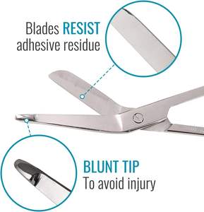 Ciseaux opératoires japonais personnalisables en acier inoxydable Ciseaux de pansement médical manuel Base d'instruments chirurgicaux - Product Image 3