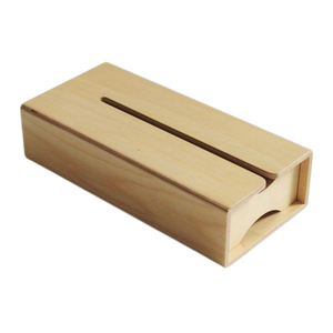 กล่องทิชชู่ไม้ธรรมชาติอุปกรณ์ครัวดีไซน์ทันสมัยเรียบง่าย - Product Image 5