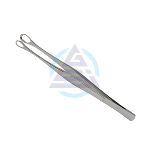 Pinzas Intestinales Denis Browne de 190 mm con Patrón de Resorte, Empuñaduras Serradas y Mordazas Fenestradas, a Granel - Product Image 1