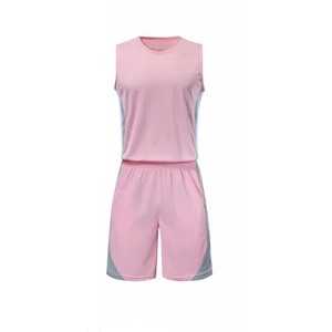 Vente en gros sur mesure pas cher 100% tissus en polyester logo de haute qualité taille USA pour hommes ensemble d'uniformes de basket-ball réversibles sublimés - Product Image 4