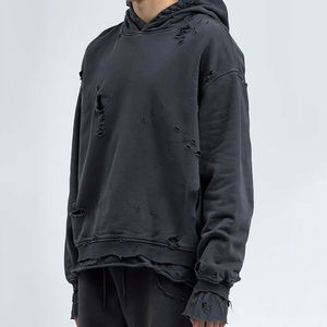 Sudadera con Capucha para Hombre, Estilo Vintage, Invierno, Tejido de Felpa, Transpirable, Mezcla de Poliéster/Algodón, Excelente Calidad - Product Image 6