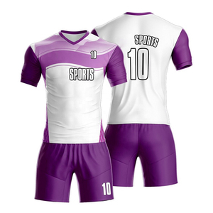 ผู้ชายสตรีฟุตบอลเครื่องแบบแห้งเร็วเสื้อฟุตบอลที่กําหนดเอง Sublimated ชื่อร้อนคลับคุณภาพผู้ชายฟุตบอลสวมใส่ - Product Image 2