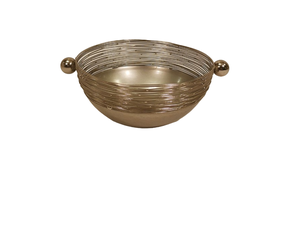 Soporte de diseño de alambre de aspecto de lujo, cuenco de metal para servir con el último diseño, cuencos para servir en la mesa, ocasión de boda - Product Image 3