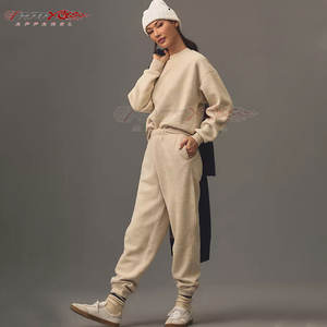 Sudadera Sherpa de manga larga para mujer con cuello redondo ajustable y sudadera de lana Sherpa elegante interior cálido - Product Image 5