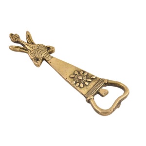 Excelente diseño y apariencia Abrebotellas de forma personalizada Abrebotellas de latón de color dorado de alta calidad Cantidad a granel disponible. - Product Image 3