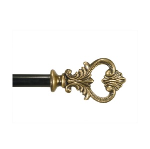 Pure Aluminium <b>Curtain</b> Window & <b>Door</b> Knob Authentic Brass Decorative Finials Hand Engraved - Product Image 1