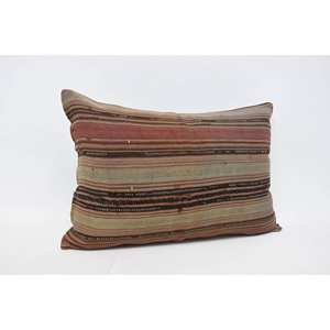 Luxury 20x28 Inch Beige Kilim Wool <b>Pillow</b> Woven Vintage Fluffy Patterns Portable for Bedding Rustic Design Square Christmas - Product Image 3