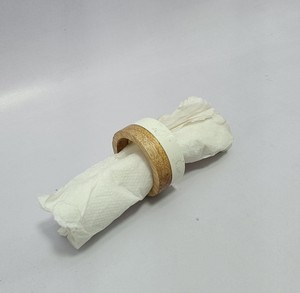 Handmade Resin Napkin Rings for Luxury Restaurant Wedding Party Banquet-Custom Personalized Design Haxagon International Classic - Product Image 2