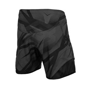 Short MMA entièrement personnalisé avec logo personnalisé Conception de motifs solides et confortables Fourniture directe en usine - Product Image 5