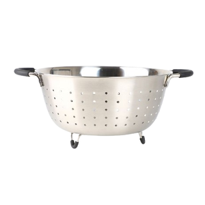 Colador de estilo moderno, colador de lavado de frutas, duradero, elegante para el hogar, cocina, uso hecho a mano, colador de acero inoxidable - Product Image 6