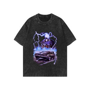 Camiseta informal con cuello redondo para hombre, algodón de alta calidad, suave, cómoda, estilo estampado, moda - Product Image 4