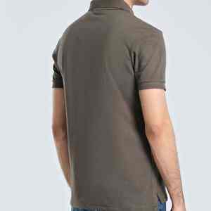 เสื้อยืดคอกลมแขนสั้นผ้าฝ้ายสไตล์ลำลองสตรีทแวร์สำหรับผู้ชาย รับทำโลโก้ตามสั่ง ขายส่ง - Product Image 2