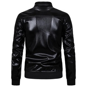 Veste de nuit métallisée dorée pour hommes, blouson bombardier de baseball universitaire coupe ajustée avec fermeture éclair, vestes brillantes de soirée dansante et disco, manteaux pour hommes - Product Image 2