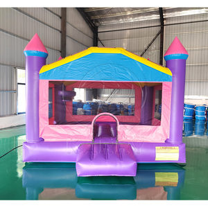 Wholesale Big Inflatable <b>Trampoline</b> Jumping Castle Durable PVC Air Bouncer Combo for Party Rental Business - Product Image 1